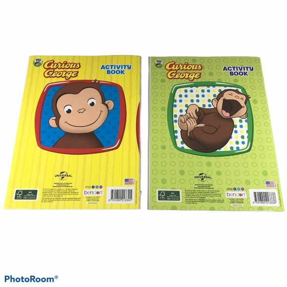 2-Pack PBS Kids Curious George Friends Are Forever/It’s Storytime Books New - Picture 2 of 8